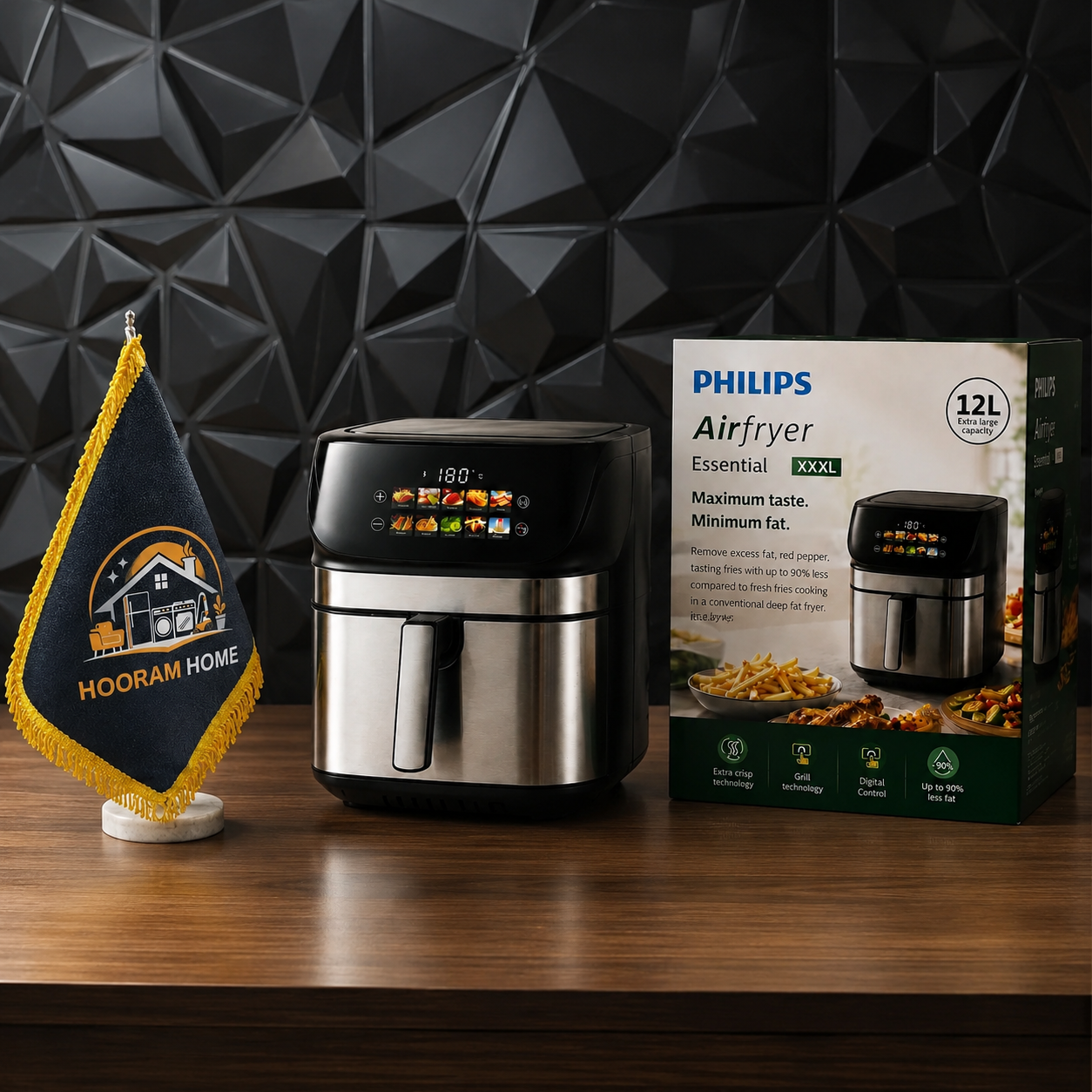 سرخ کن رژیمی ۱۲لیتری Philips سری:Essential