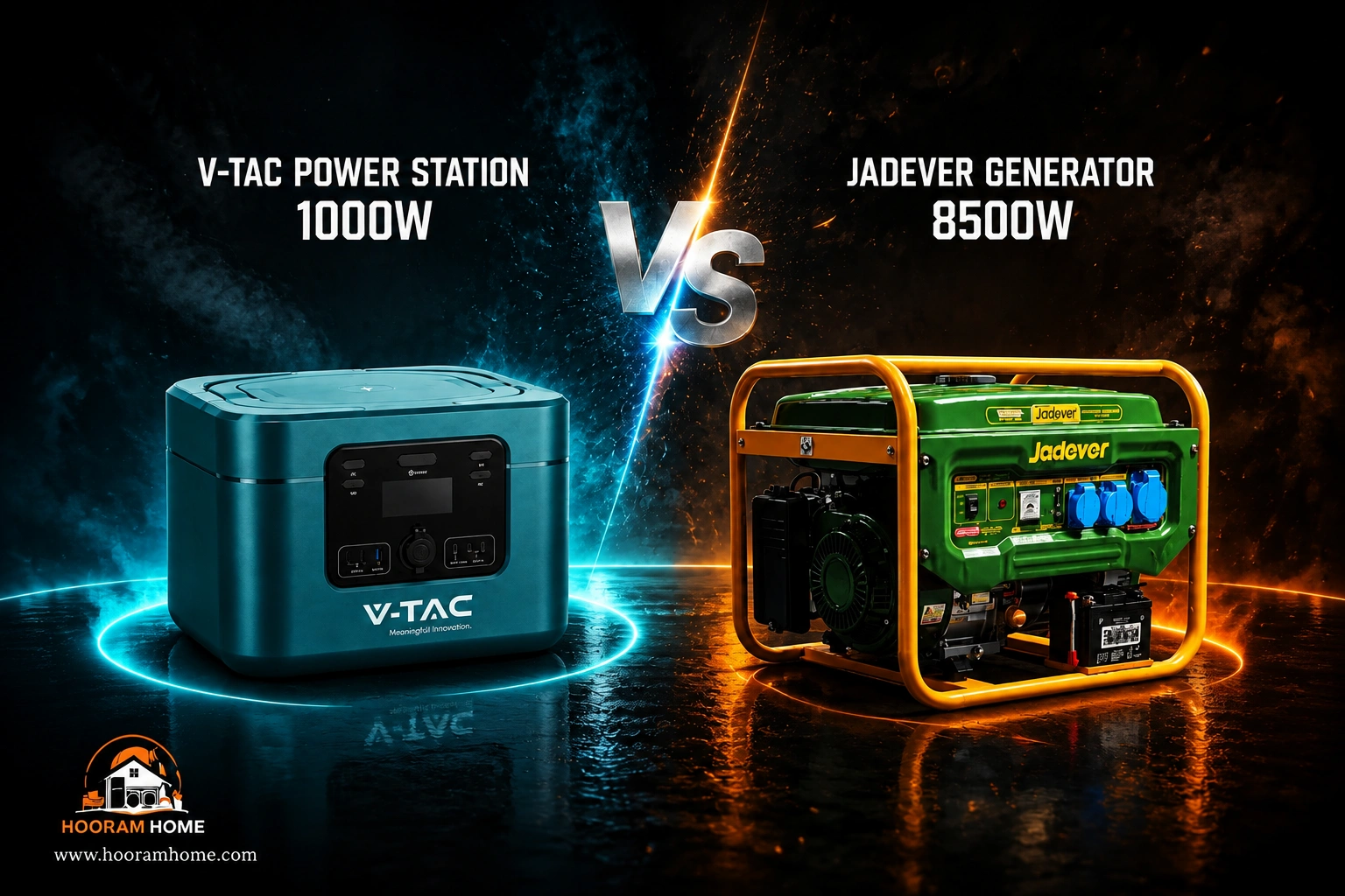 پاور استیشن قابل حمل ۱۰۰۰وات V-TAC(وی تک)