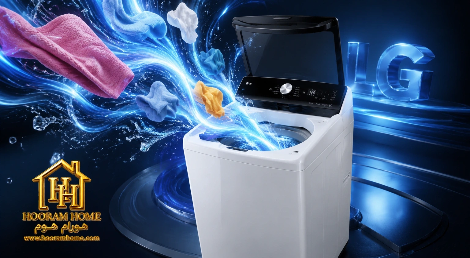 لباسشویی و پتوشور «ال‌جی» مدل:T19X2EHHT7