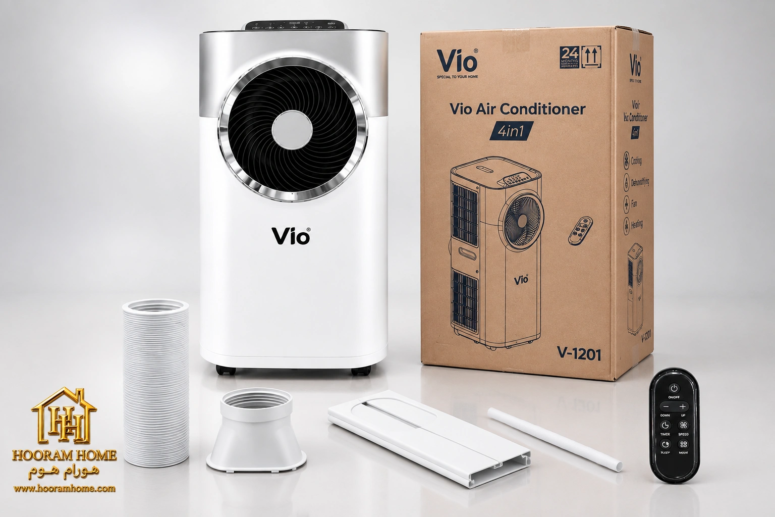 کولر گازی پرتابل ۱۲۰۰۰ برند Vio مدل V-1201