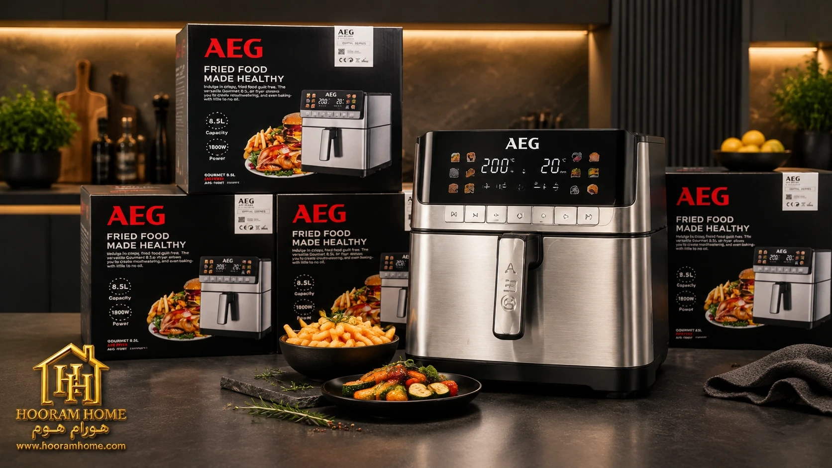 سرخ کن رژیمی AEG «مدل:AF6-1-6ST»