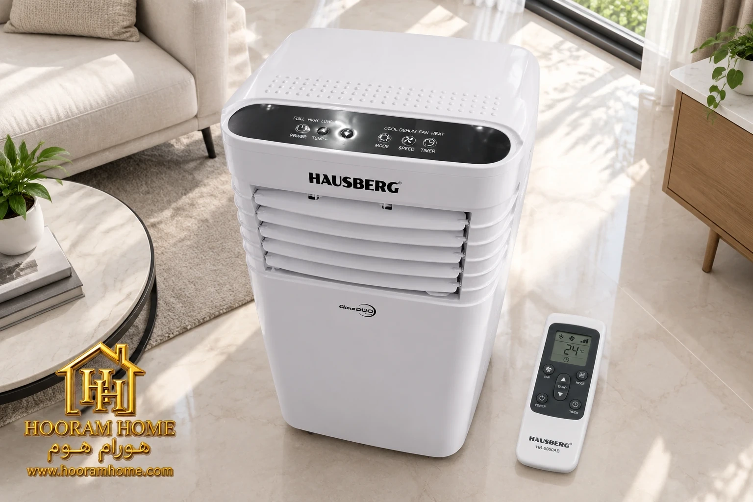 کولر گازی پرتابل «هاوس برگ» مدل HB-5960AB
