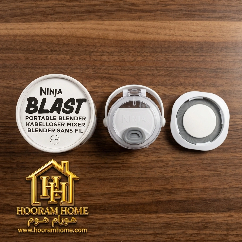 hooram-home-ninja-blender-14 شیکر و مخلوط کن شارژی نینجا مدل Ninja Blast