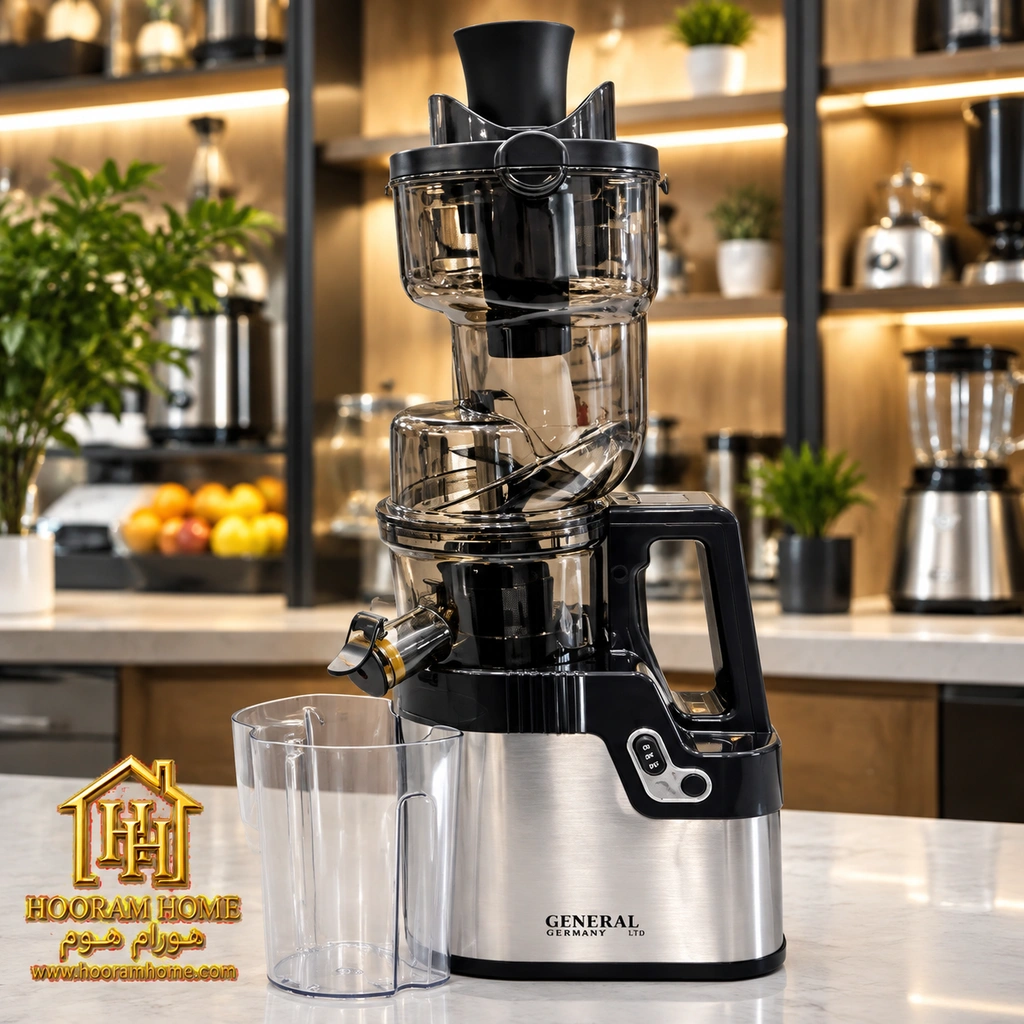 hooram-home-slow-juicer-general-02 عصاره گیر جنرال آلمان مدل GN-120